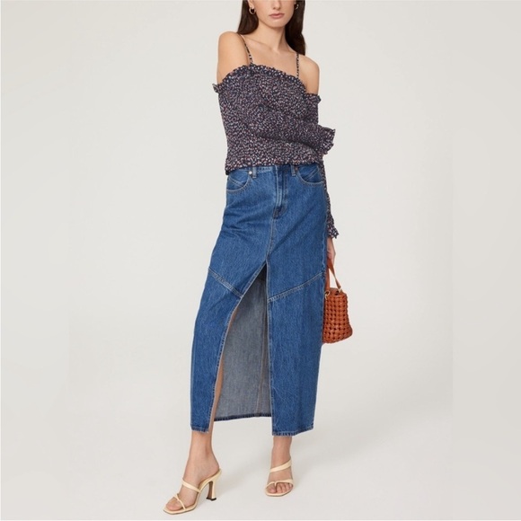 Polo Ralph Lauren Kezia Smocked Off The Shoulder Floral Top - Picture 3 of 11